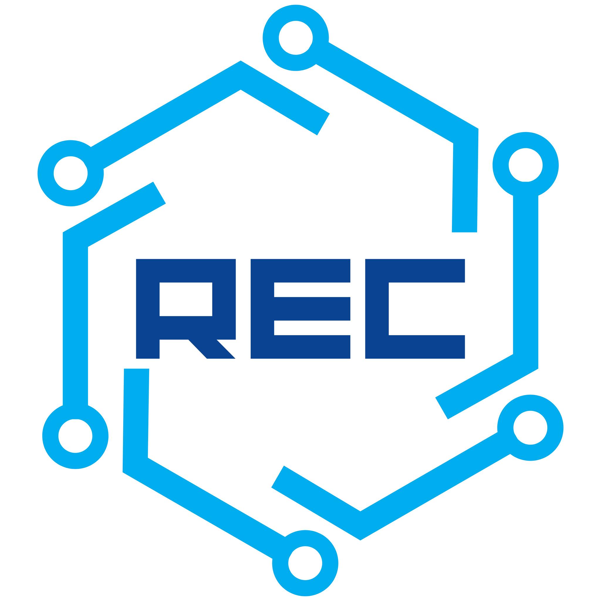 Logo de REC Reparación Equipos de Cómputo